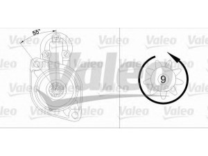 VALEO 455619 starteris
003911023C, 003911023D, 003911023DX