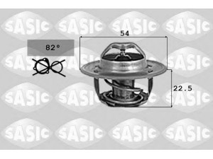 SASIC 9000726 termostatas, aušinimo skystis 
 Aušinimo sistema -> Termostatas/tarpiklis -> Thermostat
2120099B02, 2120099B03