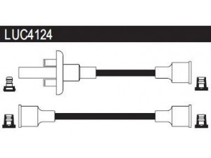 LUCAS ELECTRICAL LUC4124 uždegimo laido komplektas 
 Kibirkšties / kaitinamasis uždegimas -> Uždegimo laidai/jungtys