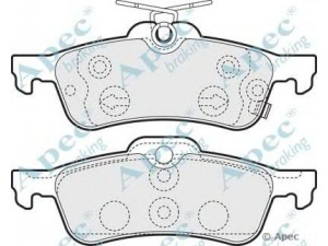 APEC braking PAD1552 stabdžių trinkelių rinkinys, diskinis stabdys 
 Techninės priežiūros dalys -> Papildomas remontas
04466-0D010, 044660D010, 44660D010