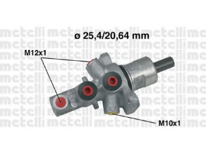 METELLI 05-0517 pagrindinis cilindras, stabdžiai 
 Stabdžių sistema -> Pagrindinis stabdžių cilindras
34 31 1 165 544