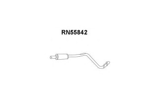 VENEPORTE RN55842 priekinis duslintuvas 
 Išmetimo sistema -> Duslintuvas
7700779742