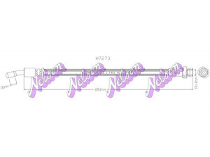 Brovex-Nelson H7273 stabdžių žarnelė 
 Stabdžių sistema -> Stabdžių žarnelės
587371H500