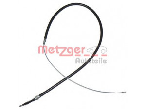 METZGER 10.7504 trosas, stovėjimo stabdys 
 Stabdžių sistema -> Valdymo svirtys/trosai
1J0 609 721E, 1J0 609 721H