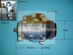 AUTO AIR GLOUCESTER 14-9722 kompresorius, oro kondicionierius 
 Oro kondicionavimas -> Kompresorius/dalys
64526921650, 64528377067