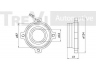 TREVI AUTOMOTIVE WB1551 rato guolio komplektas 
 Ašies montavimas/vairavimo mechanizmas/ratai -> Rato stebulė/montavimas -> Rato guolis
33411093102, 33411093725, 33411095652