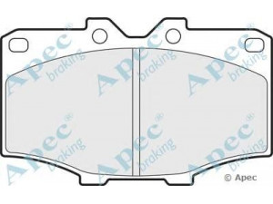 APEC braking PAD398 stabdžių trinkelių rinkinys, diskinis stabdys 
 Techninės priežiūros dalys -> Papildomas remontas
0446535090, 0446535170, 0446535180