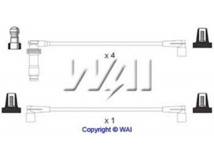 WAIglobal SL083 uždegimo laido komplektas