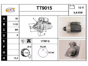 SNRA TT9015 starteris