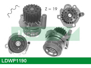 LUCAS ENGINE DRIVE LDWP1190 vandens siurblys 
 Aušinimo sistema -> Vandens siurblys/tarpiklis -> Vandens siurblys
038121001C, 038121004C, 038121011C