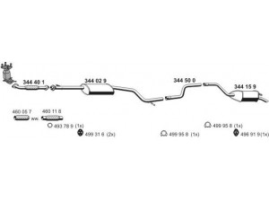 ERNST 030300 išmetimo sistema 
 Išmetimo sistema -> Išmetimo sistema, visa