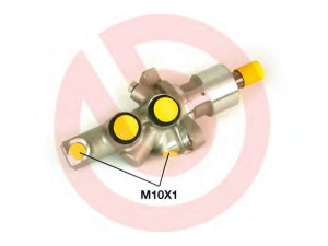 BREMBO M 50 013 pagrindinis cilindras, stabdžiai 
 Stabdžių sistema -> Pagrindinis stabdžių cilindras
0044303801, 0044305501, 0044307501