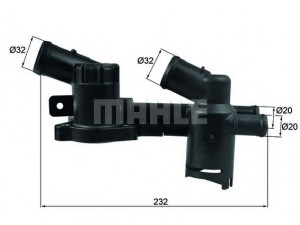 MAHLE ORIGINAL TH 52 termostatas, aušinimo skystis 
 Aušinimo sistema -> Termostatas/tarpiklis -> Thermostat
03F121111A