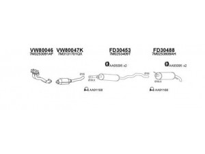 VENEPORTE 630007 išmetimo sistema 
 Išmetimo sistema -> Išmetimo sistema, visa
