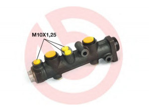 BREMBO M 23 102 pagrindinis cilindras, stabdžiai 
 Stabdžių sistema -> Pagrindinis stabdžių cilindras
4395377, 132192B, 7613118, BSM0132