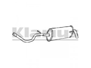 KLARIUS VW529H galinis duslintuvas 
 Išmetimo sistema -> Duslintuvas
6X0253609B, 6X0253609B, 6X0253609B