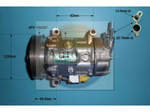 AUTO AIR GLOUCESTER 14-1124 kompresorius, oro kondicionierius 
 Oro kondicionavimas -> Kompresorius/dalys
9213175