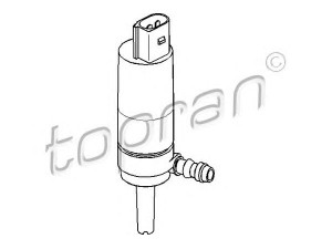 TOPRAN 401 028 vandens siurblys, priekinių žibintų plovimas 
 Priekinių žibintų plovimo sistema
210 869 11 21, 2E0 955 651A