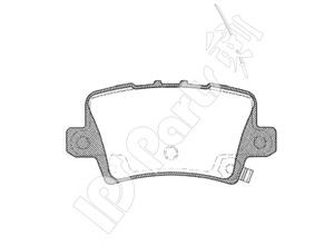 IPS Parts IBR-1493 stabdžių trinkelių rinkinys, diskinis stabdys 
 Techninės priežiūros dalys -> Papildomas remontas
43022-SMG-E01, 43022SMGE02