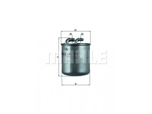 KNECHT KL 313 kuro filtras 
 Filtrai -> Kuro filtras
05174056AA, 5174056AA, 6460920001
