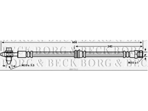 BORG & BECK BBH7912 stabdžių žarnelė 
 Stabdžių sistema -> Stabdžių žarnelės
5N0611701, 5N0611701, 5N0 611 701