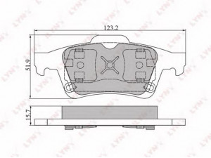 LYNXauto BD-6302 stabdžių trinkelių rinkinys, diskinis stabdys 
 Techninės priežiūros dalys -> Papildomas remontas
44060-AV625, 44060-AV725, 44060-BA00F