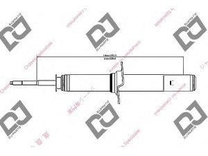DJ PARTS DS1320GT amortizatorius 
 Pakaba -> Amortizatorius
51605S0A922, 51605S0AJ12, 51605S1AE02