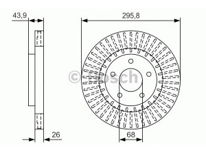 BOSCH 0 986 479 U24 stabdžių diskas 
 Dviratė transporto priemonės -> Stabdžių sistema -> Stabdžių diskai / priedai
402061KC3A