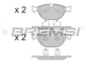 BREMSI BP3483 stabdžių trinkelių rinkinys, diskinis stabdys
C2D3801, EX532K021BA, T2R7248