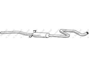 BOSAL 287-791 vidurinis duslintuvas 
 Išmetimo sistema -> Duslintuvas
GEX-33075, GEX-33204