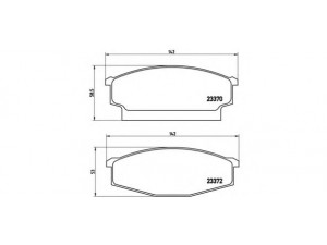 BREMBO P B1 001 stabdžių trinkelių rinkinys, diskinis stabdys 
 Techninės priežiūros dalys -> Papildomas remontas
41060T6490, 41060T7891, 41060T7892