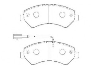 WAGNER WBP24467A stabdžių trinkelių rinkinys, diskinis stabdys 
 Techninės priežiūros dalys -> Papildomas remontas
1607878980, 425376, 425464, 77364319
