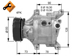 NRF 32686G kompresorius, oro kondicionierius 
 Oro kondicionavimas -> Kompresorius/dalys
F15161450A, F15161K00, F15161K00A