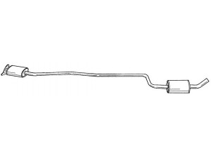 AKS DASIS SG25457 vidurinis duslintuvas