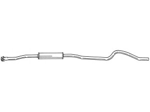 AKS DASIS SG40410 vidurinis duslintuvas