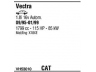 WALKER VH53010 išmetimo sistema 
 Išmetimo sistema -> Išmetimo sistema, visa