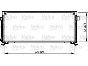 VALEO 814259 kondensatorius, oro kondicionierius 
 Oro kondicionavimas -> Kondensatorius
73210-AC020, 73210-AC021, 73210AC020