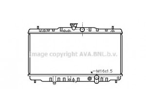 AVA QUALITY COOLING HD2057 radiatorius, variklio aušinimas 
 Aušinimo sistema -> Radiatorius/alyvos aušintuvas -> Radiatorius/dalys
19010PK1013, 19010PK1014