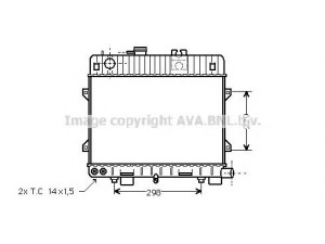 AVA QUALITY COOLING BW2067 radiatorius, variklio aušinimas 
 Aušinimo sistema -> Radiatorius/alyvos aušintuvas -> Radiatorius/dalys
1152746, 1152875