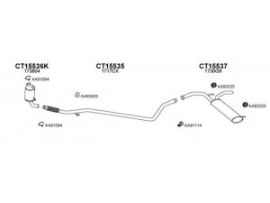 VENEPORTE 150228 išmetimo sistema 
 Išmetimo sistema -> Išmetimo sistema, visa