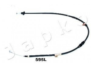 JAPKO 131595L trosas, stovėjimo stabdys 
 Stabdžių sistema -> Valdymo svirtys/trosai
MB520362