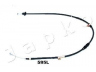 JAPKO 131595L trosas, stovėjimo stabdys 
 Stabdžių sistema -> Valdymo svirtys/trosai
MB520362