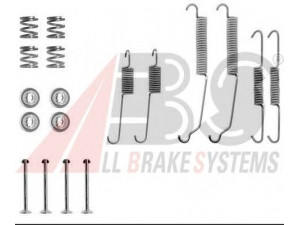 A.B.S. 0618Q priedų komplektas, stabdžių trinkelės 
 Stabdžių sistema -> Būgninis stabdys -> Dalys/priedai
4210618, 7700618000
