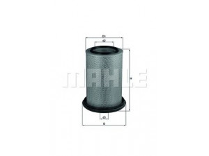 KNECHT LX 229 oro filtras 
 Techninės priežiūros dalys -> Techninės priežiūros intervalai
12153218, 2164590, 2351325, 2352117