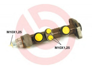 BREMBO M 85 031 pagrindinis cilindras, stabdžiai 
 Stabdžių sistema -> Pagrindinis stabdžių cilindras
4335748, 4373638, 4394441, 790663