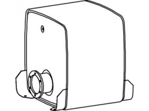 DINEX 51381 galinis duslintuvas 
 Išmetimo sistema -> Duslintuvas
001.490.3014, 002.490.2314, 002.490.2314