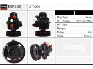 DELCO REMY DSP350 hidraulinis siurblys, vairo sistema 
 Vairavimas -> Vairo pavara/siurblys