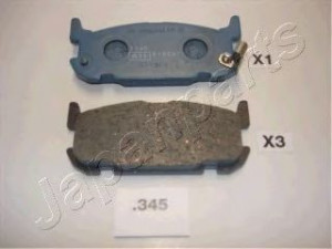 JAPANPARTS PP-345AF stabdžių trinkelių rinkinys, diskinis stabdys 
 Techninės priežiūros dalys -> Papildomas remontas
NCY3-26-43ZA, NCY32643Z