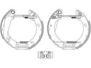 HELLA PAGID 8DB 355 004-031 stabdžių trinkelių komplektas 
 Techninės priežiūros dalys -> Papildomas remontas
6050944, 6500944, 91AB2200LA