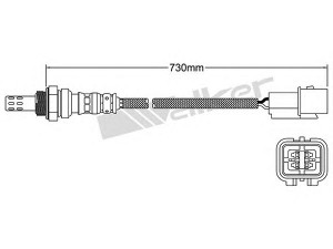WALKER PRODUCTS 250-24658 lambda jutiklis 
 Variklis -> Variklio elektra
39210 39027, 39210 39027, 39210 39500